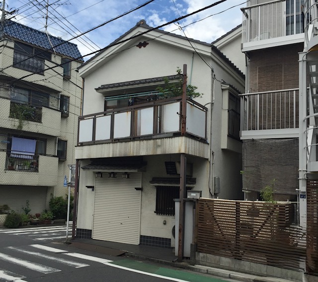 板橋区大山｜木造店舗兼住宅解体工事 施工前