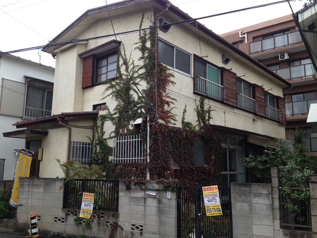 大田区東矢口｜木造共同住宅解体工事 施工前