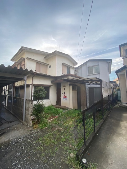 所沢市久米｜木造戸建て住宅解体工事 施工前