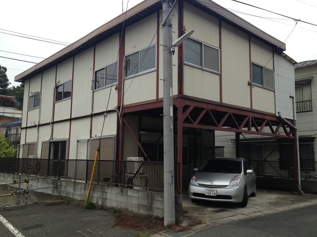 社宅・寮 軽量鉄骨造解体工事 施工前